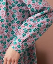 GJPDE36260 Jocomomola(ホコモモラ) Los molinos de vient フラワープリントワンピース ラベンダー