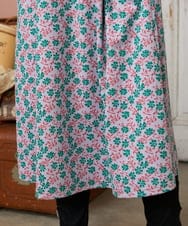 GJPDE36260 Jocomomola(ホコモモラ) Los molinos de vient フラワープリントワンピース ラベンダー