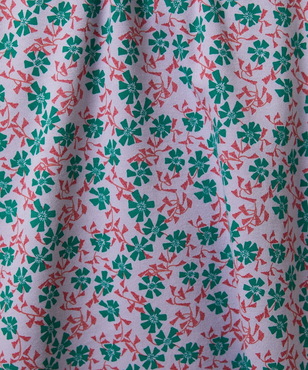 GJPDE36260 Jocomomola(ホコモモラ) Los molinos de vient フラワープリントワンピース ラベンダー