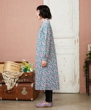 GJPDE36260 Jocomomola(ホコモモラ) Los molinos de vient フラワープリントワンピース ラベンダー