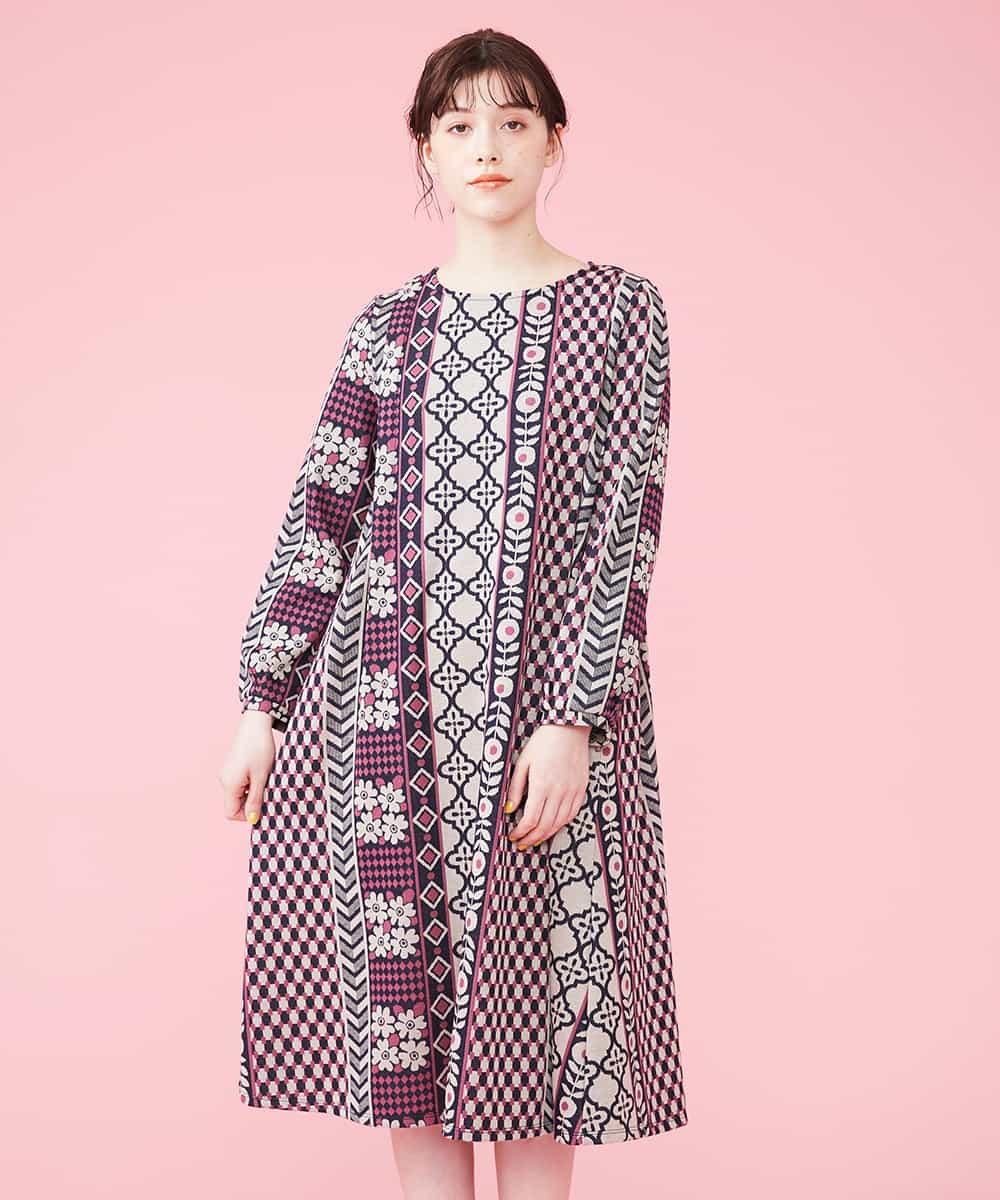 Loseta ジャカードワンピース ワンピース Jocomomola ホコモモラ イトキンオンラインストア