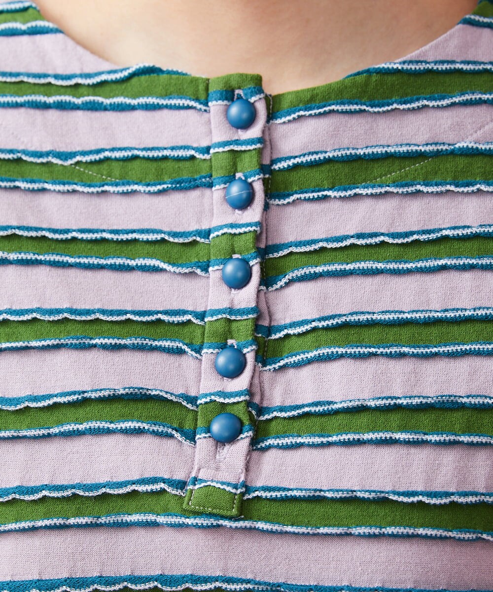 Trekking ボーダーワンピース(ワンピース) | Jocomomola(ホコモモラ