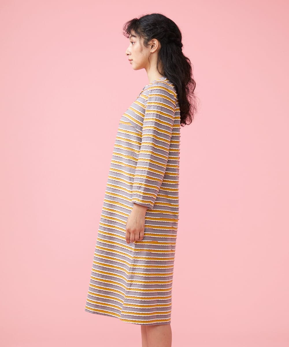 Trekking ボーダーワンピース(ワンピース) | Jocomomola(ホコモモラ