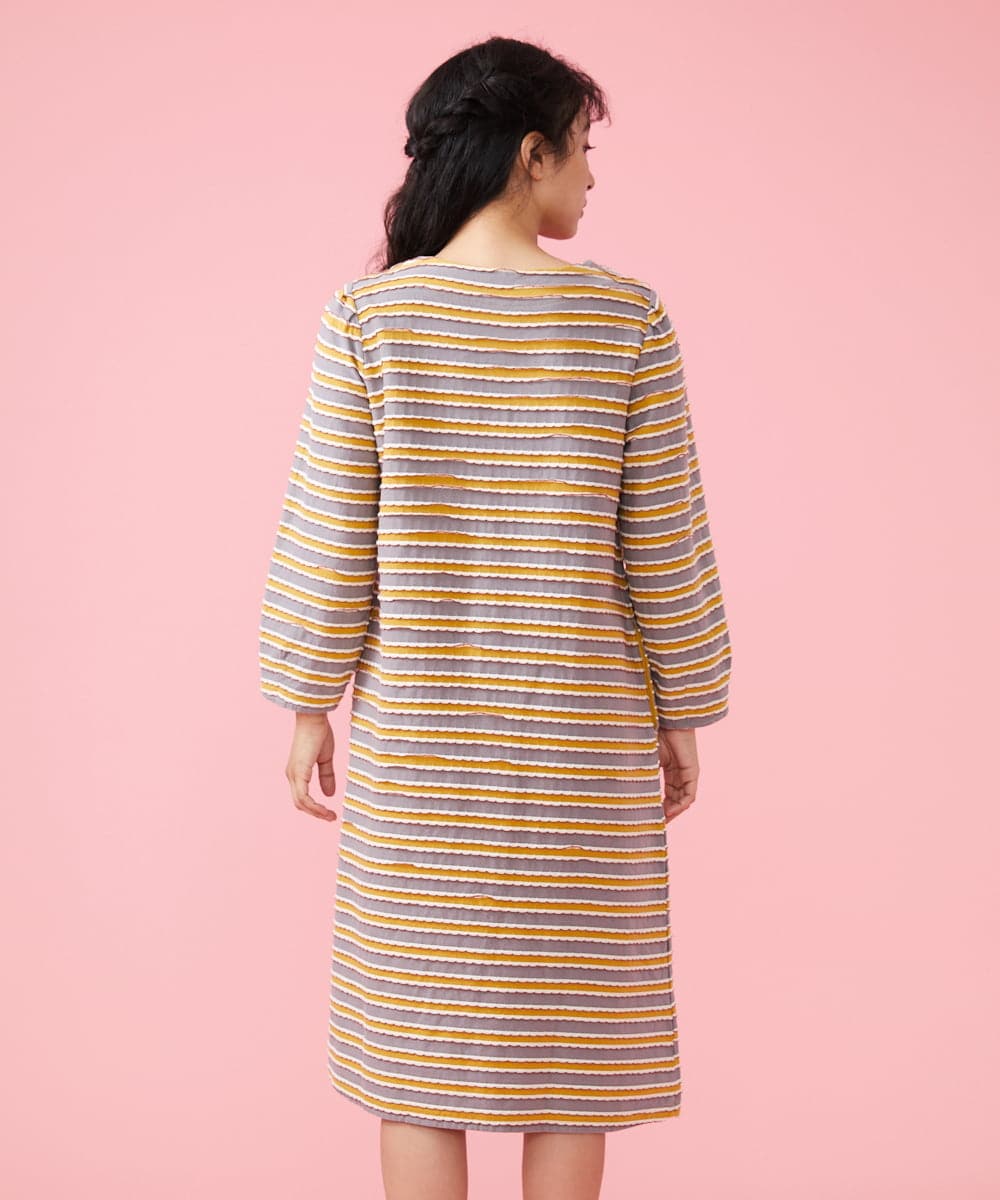 Trekking ボーダーワンピース(ワンピース) | Jocomomola(ホコモモラ