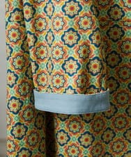 GJPFD30260 Jocomomola(ホコモモラ) En un sueno 幾何学プリントワンピース グリーン