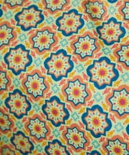 GJPFD30260 Jocomomola(ホコモモラ) En un sueno 幾何学プリントワンピース グリーン