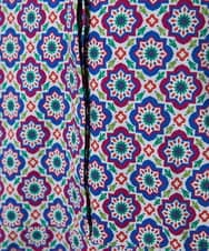 GJPFD30260 Jocomomola(ホコモモラ) En un sueno 幾何学プリントワンピース パープル