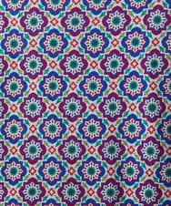 GJPFD30260 Jocomomola(ホコモモラ) En un sueno 幾何学プリントワンピース パープル