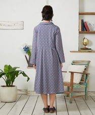 GJPFD30260 Jocomomola(ホコモモラ) En un sueno 幾何学プリントワンピース パープル