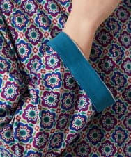 GJPFD30260 Jocomomola(ホコモモラ) En un sueno 幾何学プリントワンピース パープル