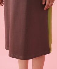 GJPFS01250 Jocomomola(ホコモモラ) Caminar レース切替ワンピース グリーン