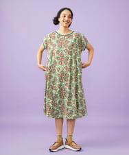 GJPGD30270 Jocomomola(ホコモモラ) Dorotea フラワープリントワンピース アイボリー