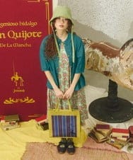 GJPGD30270 Jocomomola(ホコモモラ) Dorotea フラワープリントワンピース アイボリー