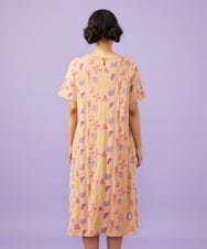 GJPGD34290 Jocomomola(ホコモモラ) Sala de baile ブークレジャカードワンピース サーモンピンク