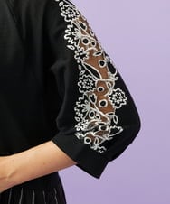 GJPGD70330 Jocomomola(ホコモモラ) Calle Cervantes ドッキングワンピース ブラック