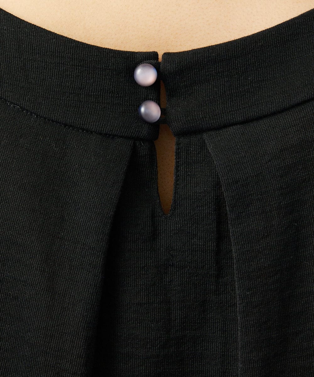 GJPGD70330 Jocomomola(ホコモモラ) Calle Cervantes ドッキングワンピース ブラック