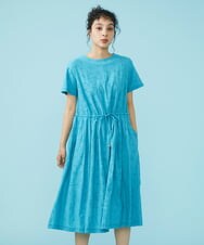 GJPGT43250 Jocomomola(ホコモモラ) Reflexion リップルワンピース ブルー