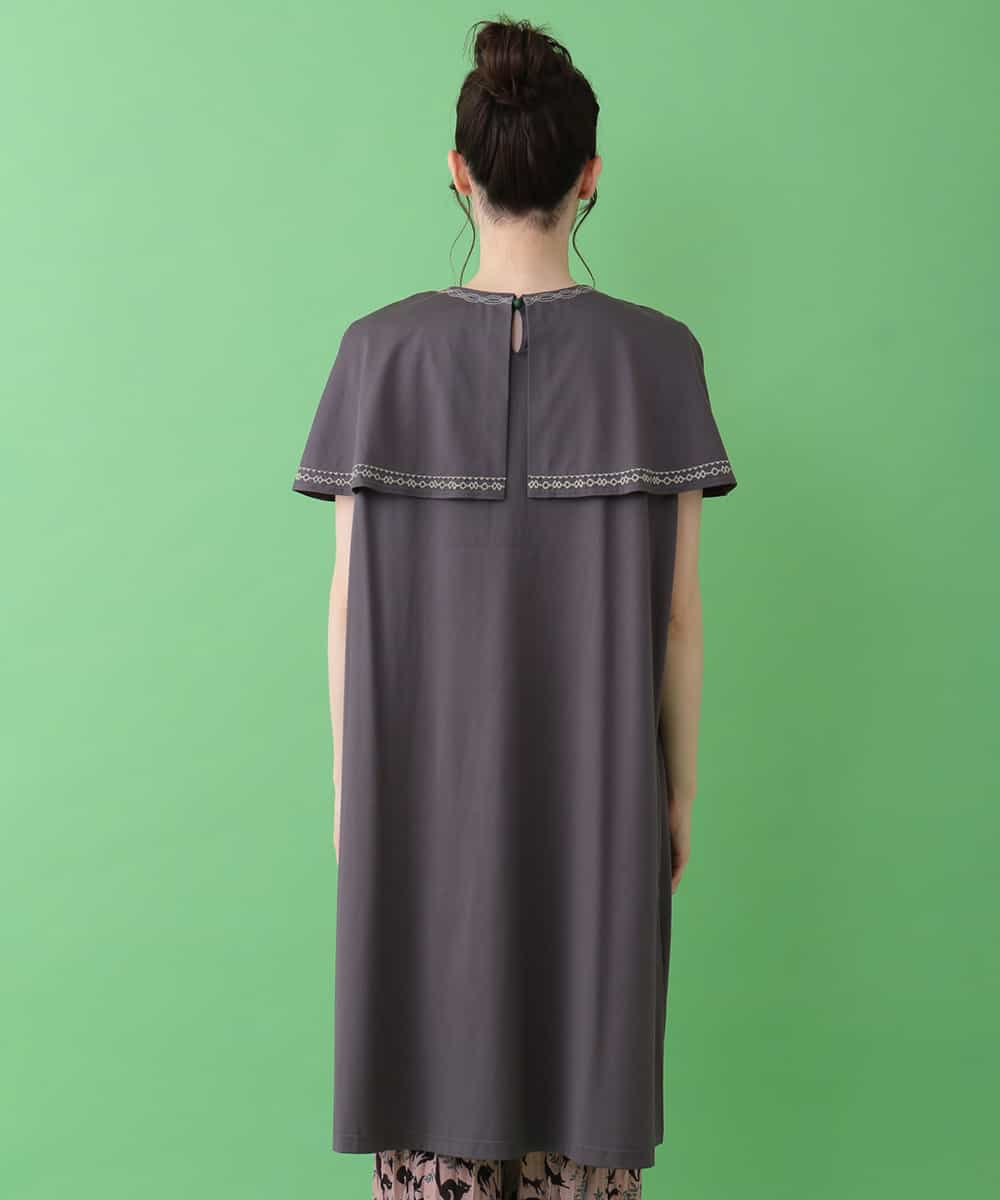 Jocomomola ホコモモラ Gato Nocturno 刺繍チュニックワンピース イトキンオンラインストア