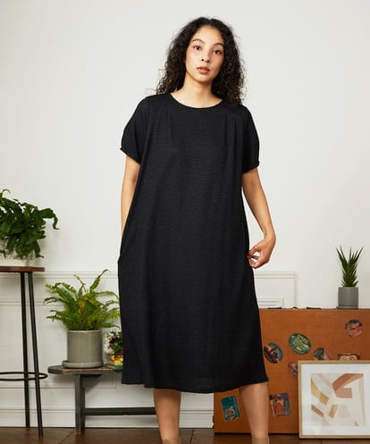 【き―さん画面】ホコモモラ Facilmente レーヨンツイルワンピース セール】 ボイル 刺繍ワンピース （ロング・マキシ丈ワンピース