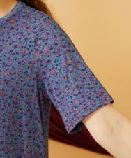 GJPJD30270 Jocomomola(ホコモモラ) 【接触冷感】Onditas ドットプリントカットソーワンピース パープル