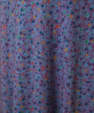 GJPJD30270 Jocomomola(ホコモモラ) 【接触冷感】Onditas ドットプリントカットソーワンピース パープル