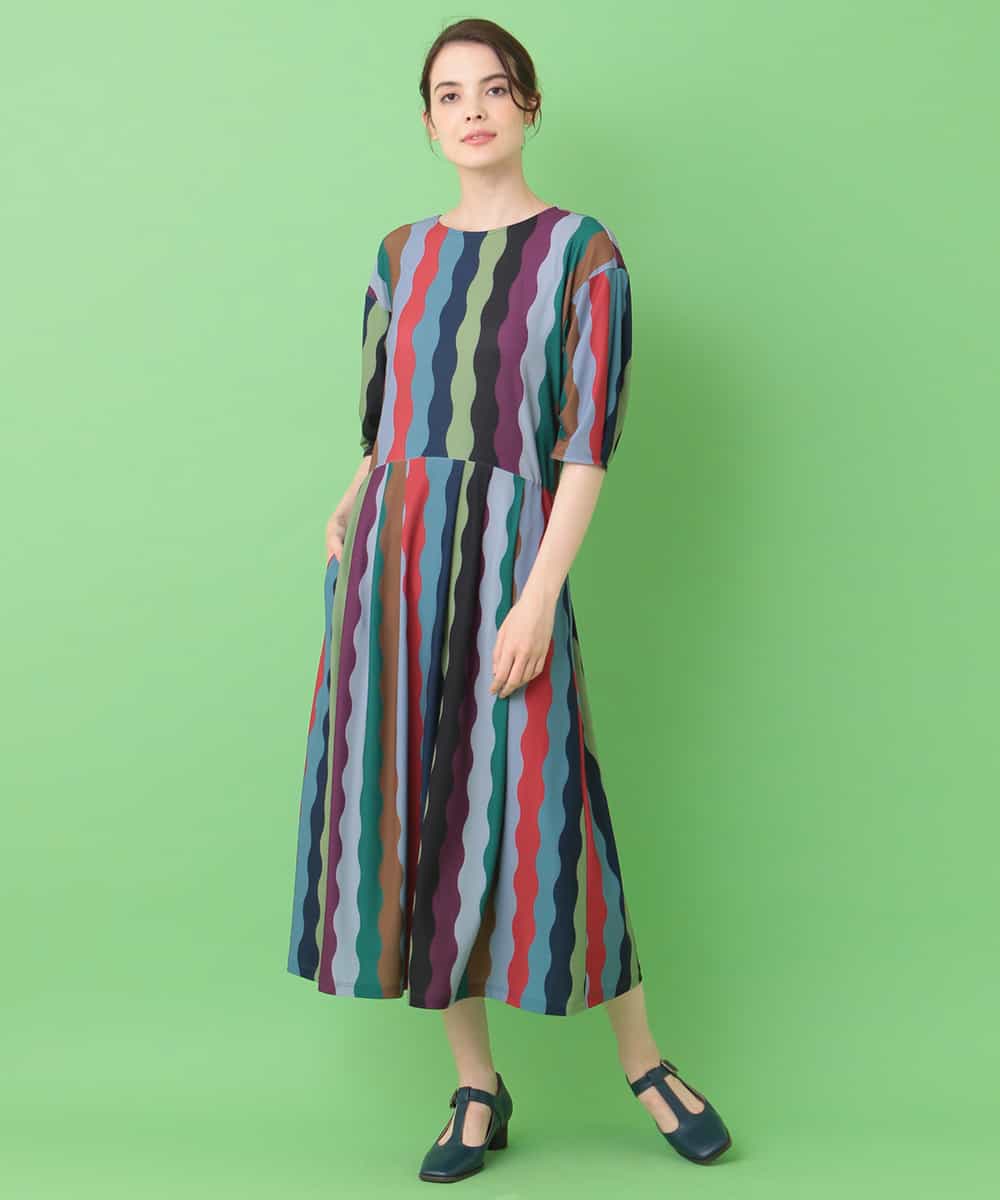 国内正規品 限定 Jocomomola ホコモモラ シルク100 ワンピース ドレス 黒 L 国内正規品 Www Nigerianbanker Com