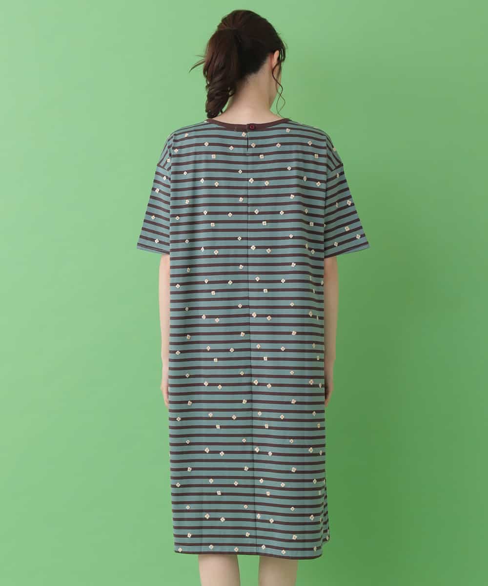 新着 ボーダー刺繍ワンピース ホコモモラ ｒａｙａｓ ワンピース Williamsav Com