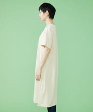 GJPJS33230 Jocomomola(ホコモモラ) Campo フラワー刺繍ワンピース アイボリー