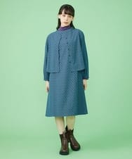 GJPJT34240 Jocomomola(ホコモモラ) Bocadillo ジャカードワンピース パープル