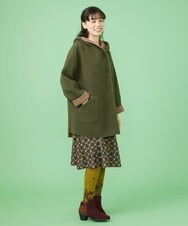 GJPLS31230 Jocomomola(ホコモモラ) Lau フラワープリントワンピース ピンク