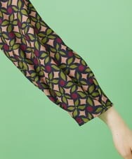 GJPLS31230 Jocomomola(ホコモモラ) Lau フラワープリントワンピース ピンク