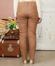 GJQDE37130 Jocomomola(ホコモモラ) Desvio レギンスパンツ ベージュ