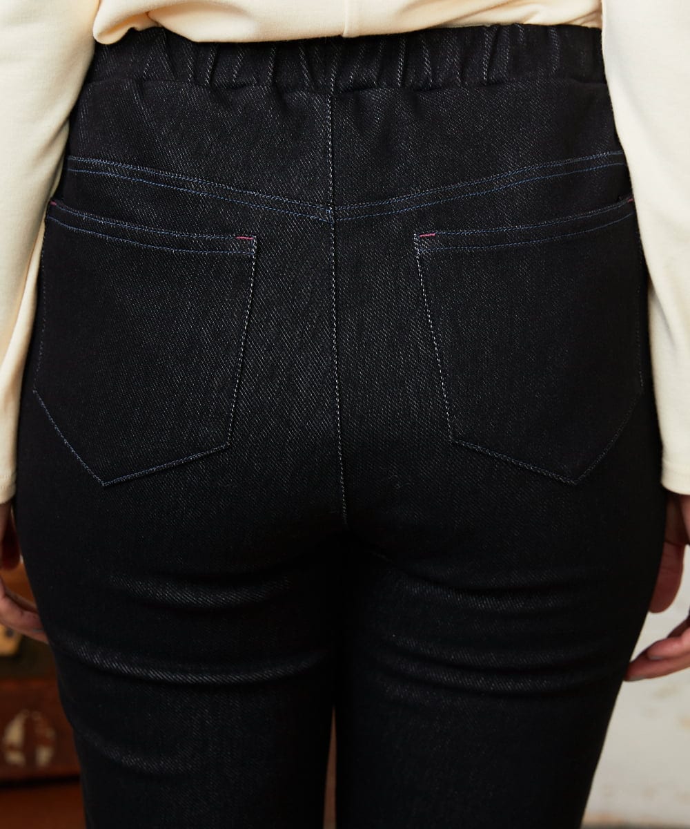 GJQDE37130 Jocomomola(ホコモモラ) Desvio レギンスパンツ ブラック