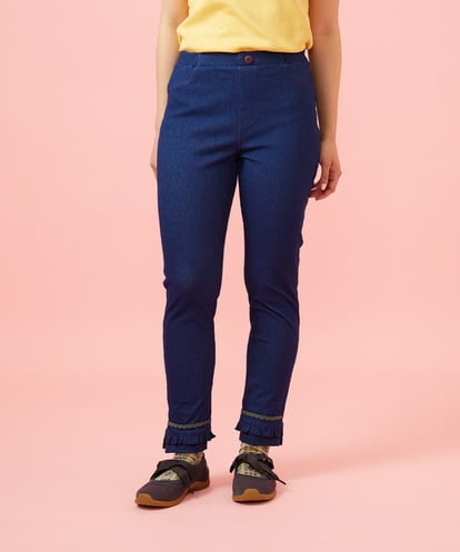 GJQGE41130 Jocomomola Volantes レギンスパンツ