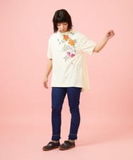 GJQGE41130 Jocomomola(ホコモモラ) Volantes レギンスパンツ ブルー