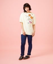 GJQGE41130 Jocomomola(ホコモモラ) Volantes レギンスパンツ ブルー