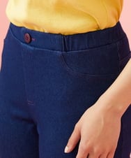 GJQGE41130 Jocomomola(ホコモモラ) Volantes レギンスパンツ ブルー