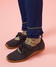 GJQGE41130 Jocomomola(ホコモモラ) Volantes レギンスパンツ ブルー