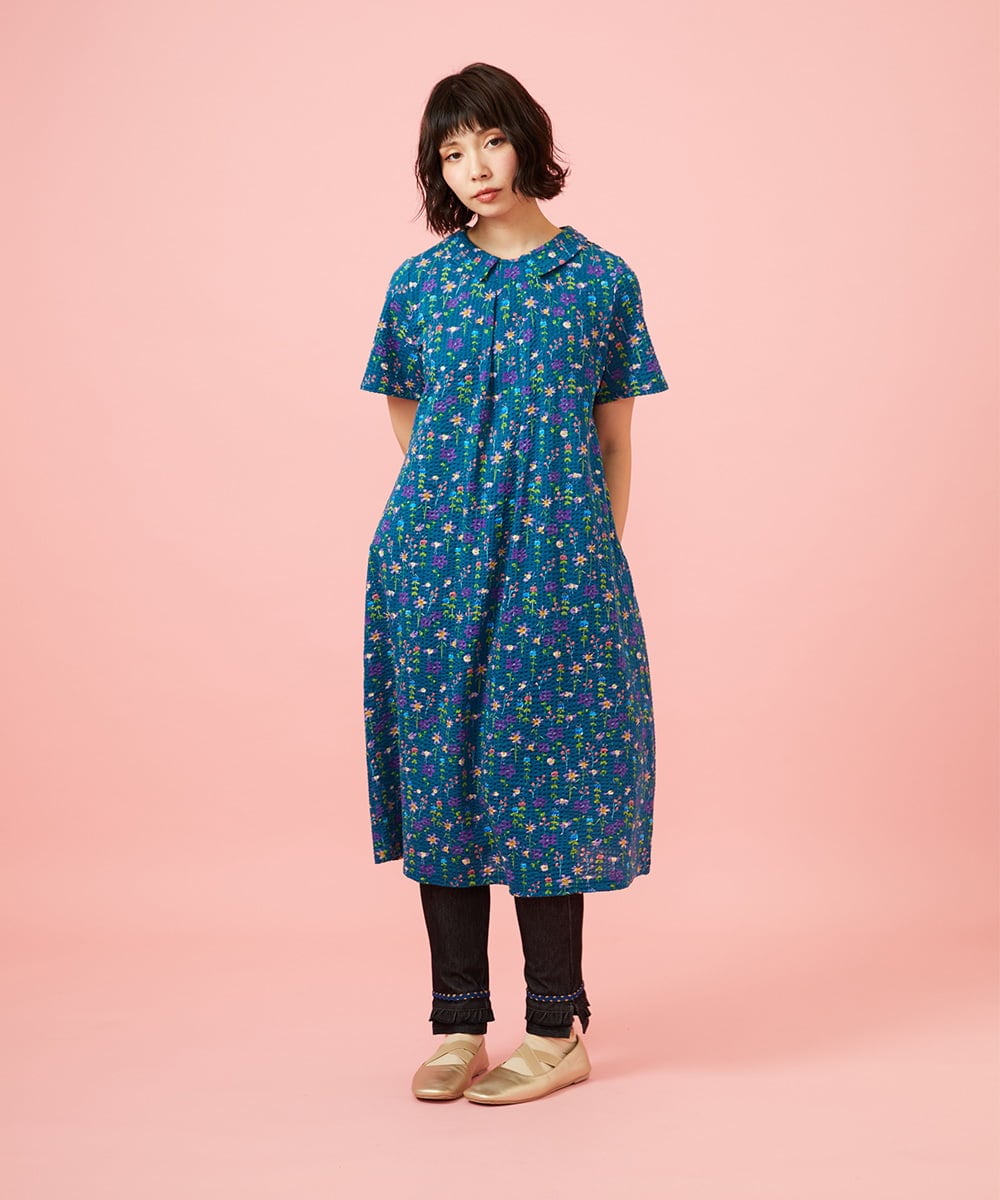 GJQGE41130 Jocomomola(ホコモモラ) Volantes レギンスパンツ ブラック