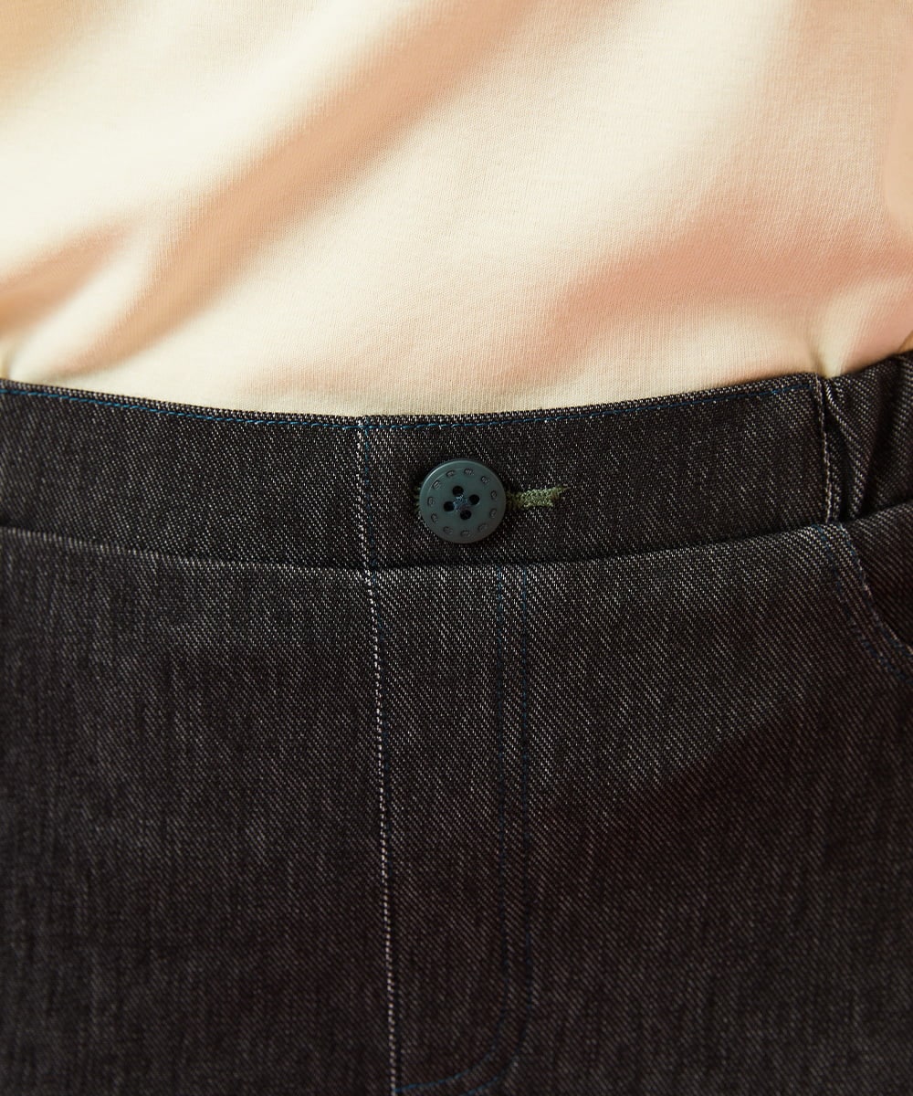 GJQGE41130 Jocomomola(ホコモモラ) Volantes レギンスパンツ ブラック