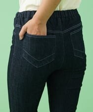 GJQJQ35100 Jocomomola(ホコモモラ) ストレッチデニムパンツ ブルー