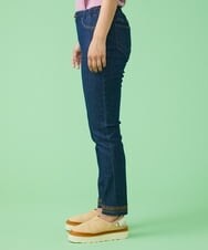 GJQJQ35100 Jocomomola(ホコモモラ) ストレッチデニムパンツ ブルー