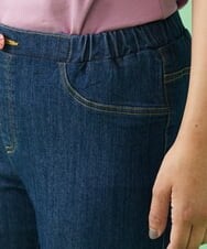 GJQJQ35100 Jocomomola(ホコモモラ) ストレッチデニムパンツ ブルー