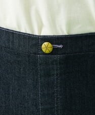 GJQJQ35100 Jocomomola(ホコモモラ) ストレッチデニムパンツ ブルー