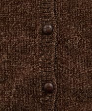 GJSAD31220 Jocomomola(ホコモモラ) Hilo molle ニットカーディガン ピンク