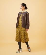 GJSAD31220 Jocomomola(ホコモモラ) Hilo molle ニットカーディガン ピンク