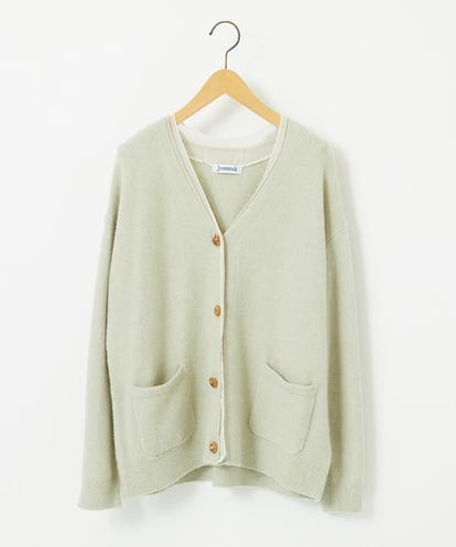 GJSAE35200 Jocomomola Peludo Vネックニットカーディガン