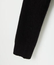 GJSAE35200 Jocomomola(ホコモモラ) Peludo Vネックニットカーディガン ブラック