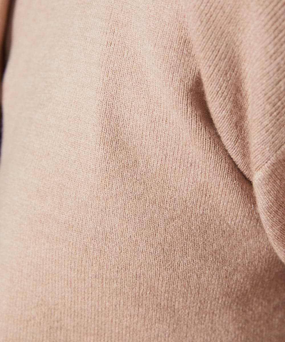 GJSAE51220 Jocomomola(ホコモモラ) Tesoro フラワーモチーフニットカーディガン ネイビー