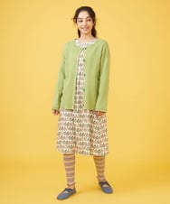 GJSCV30170 Jocomomola(ホコモモラ) Punto ニットカーディガン アイボリー